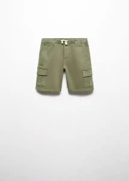 Bermuda Comporta Khaki Talla 10 Niños Mango