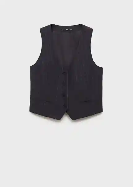 Chaleco Bali Navy Talla M Mujer Mango