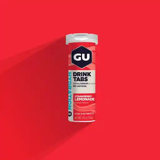 GU Hidratante Drink Tabs de Fresa