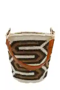 Bolso Bandolera Palomino Beige Mercedes Campuzano