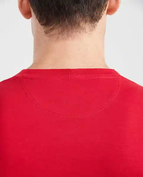 Camiseta Ch57 Graphic Masculino Rojo Chili Oscuro T M Chevignon