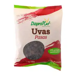 uvas pasas aliMentos gela