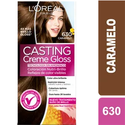 Loreal Paris Tinte Capilar Casting Creme Gloss Tono 630 Caramelo