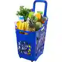 Cesta Transportadora Color Azul 65 L Rimax