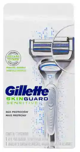 GILLETTE Skinguard Cuchilla de Afeitar Máquina de Afeitar Hombre con Piel Sensible Menos Irritación 1 Ud