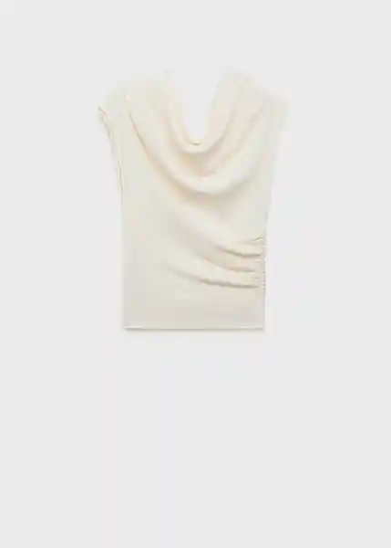 Top Brick Crudo Talla L Mujer Mango