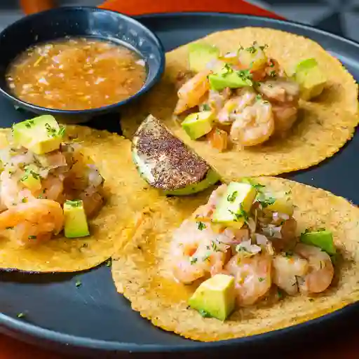 Tacos de camarón