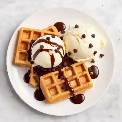 WAFLE DE CHOCOLATE Y CHIPS