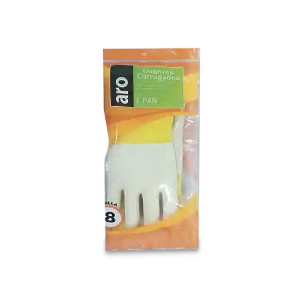 Aro Guantes Domestico Currugado Talla 8