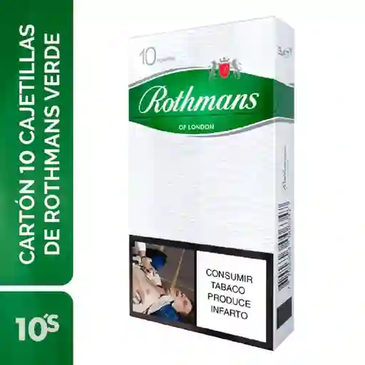 Rothmans Cigarrillo Cartón Media Red