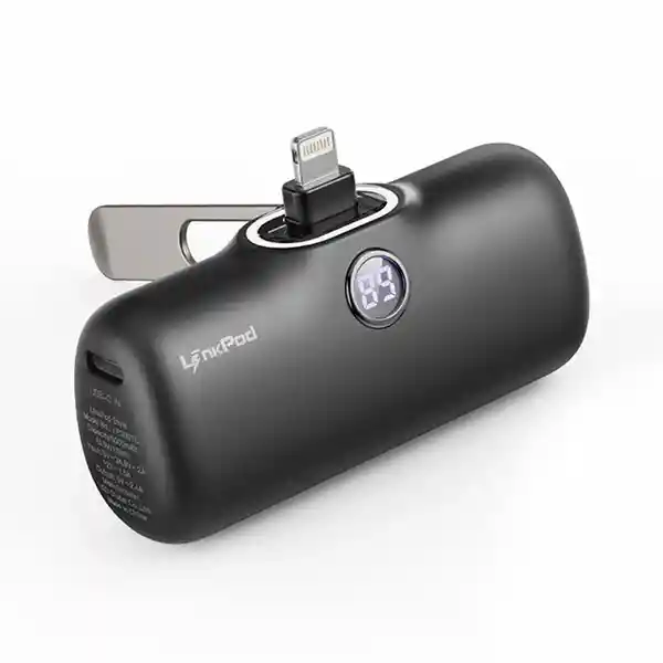 Iwalk Batería Con Soporte L.P L Negro 5000mah