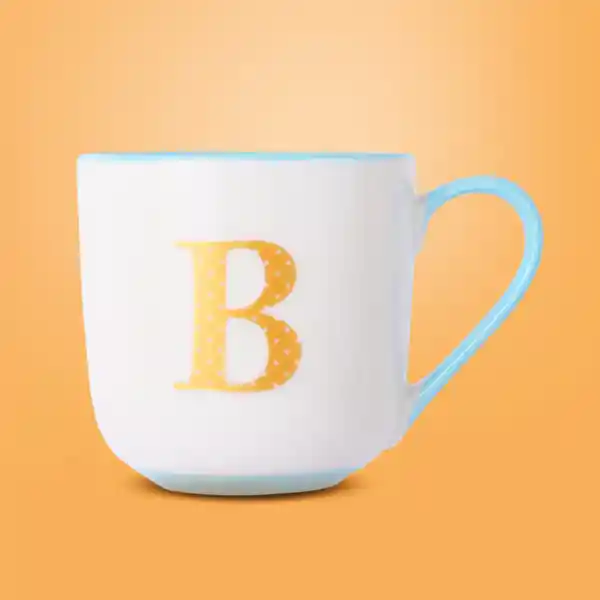 Taza de Cerámica Azul 430 mL Miniso