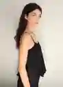 Top Veronica Negro Talla S Mujer Mango