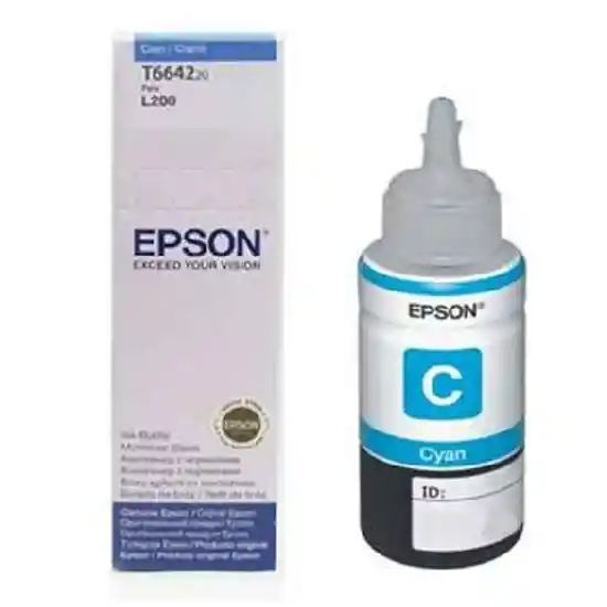 Epson Botella Tinta664 Cyan Original