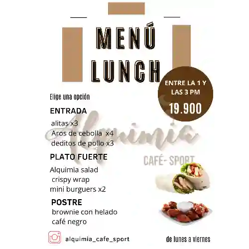 Menu Lunch