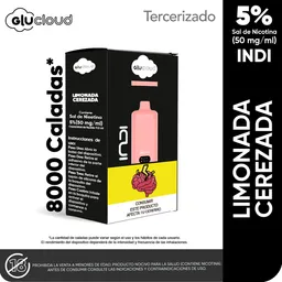 Vapeador Glucloud Limonada Cerezada Indi