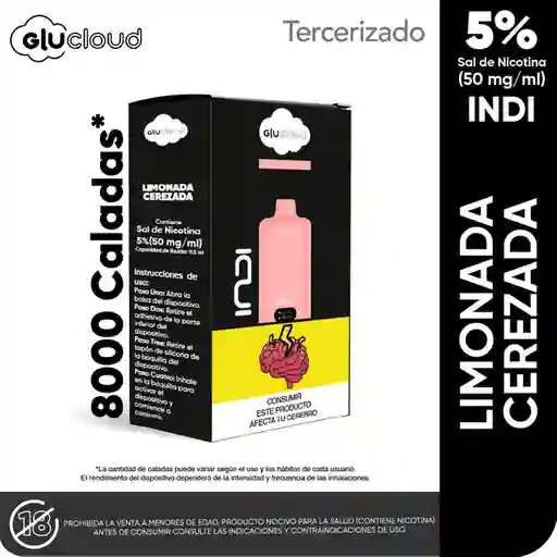 Vapeador Glucloud Limonada Cerezada Indi