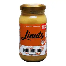 Linuts Crema de Maní Natural