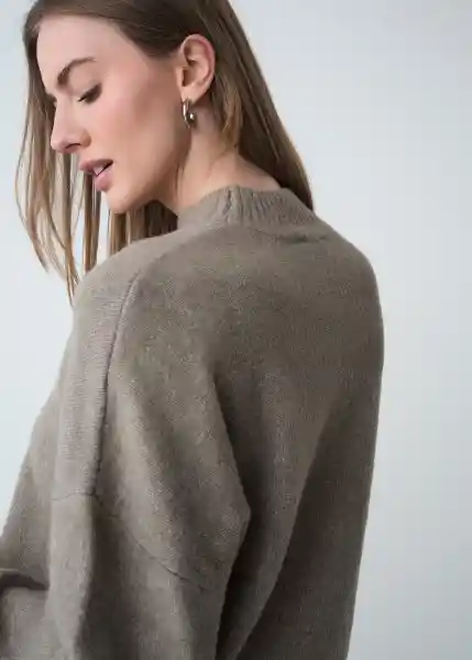 Tejido Mujer Gris Rocoso Claro Talla L Naf Naf