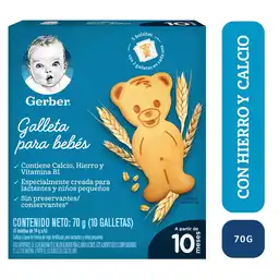 Galleta Para Bebés Gerber 70 g