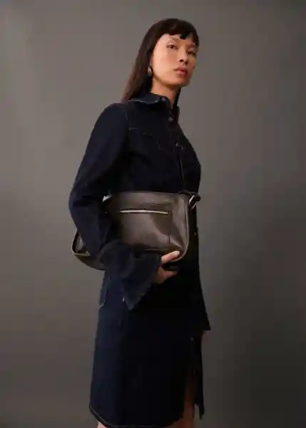 Falda Olivia Tejano Soft Talla XL Mujer Mango