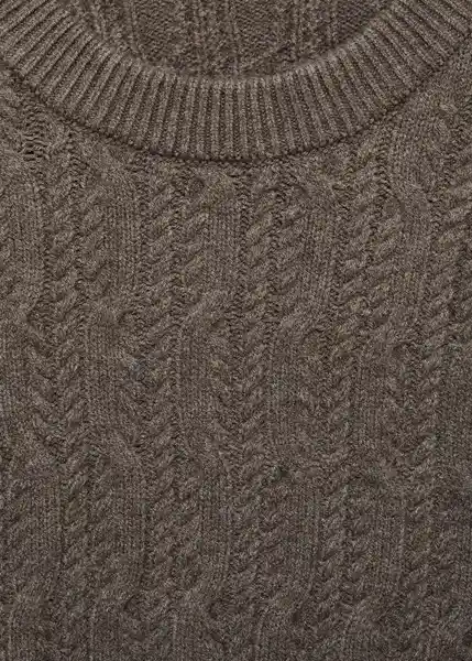 Buzo Jersey Koipe Vison Talla L Hombre Mango