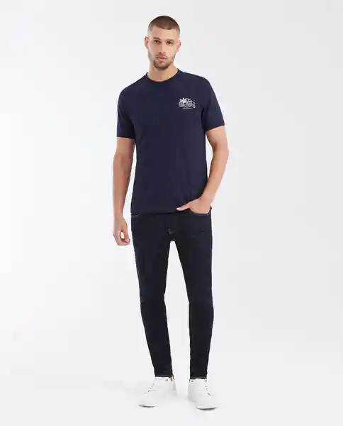 Camiseta Spirit Graphic Azul Dark Ultraoscuro Talla M Chevignon