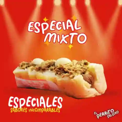 Súper Hot Dog Especial Mixto