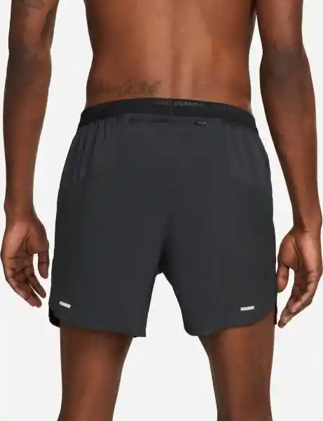 Nike Short Dri-Fit Stride 5In Bf Shrt Para Hombre Negro Talla XL