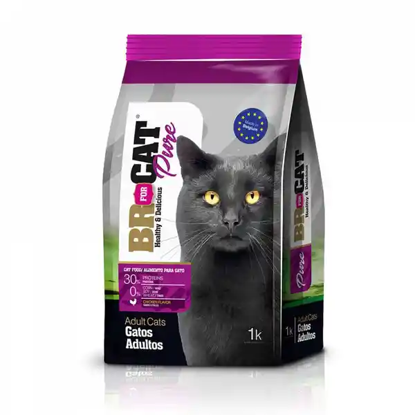 Br For Cat Concentrado Para Gato Pure Adulto Pollo