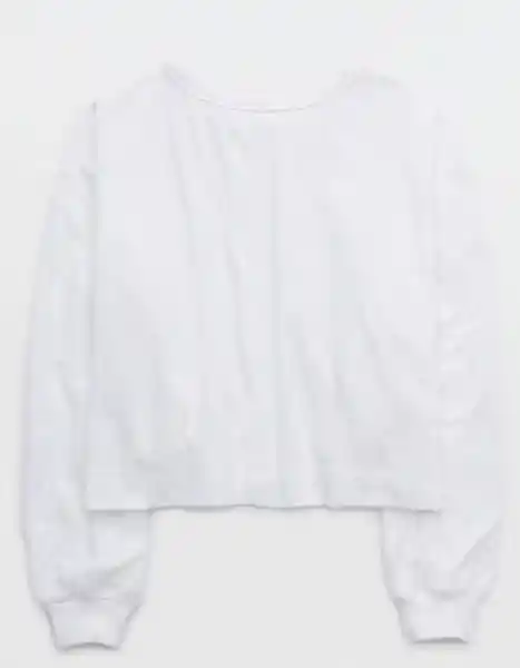 Buzo Blanco Talla: Medium American Eagle