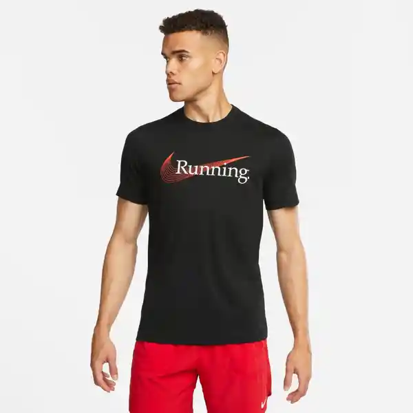 Nike Camiseta M Df Tee Heritage Hombre Negro T.L Ref: FJ2362-010