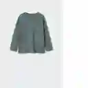 Camiseta Snow Verde Talla 10 Niños Mango