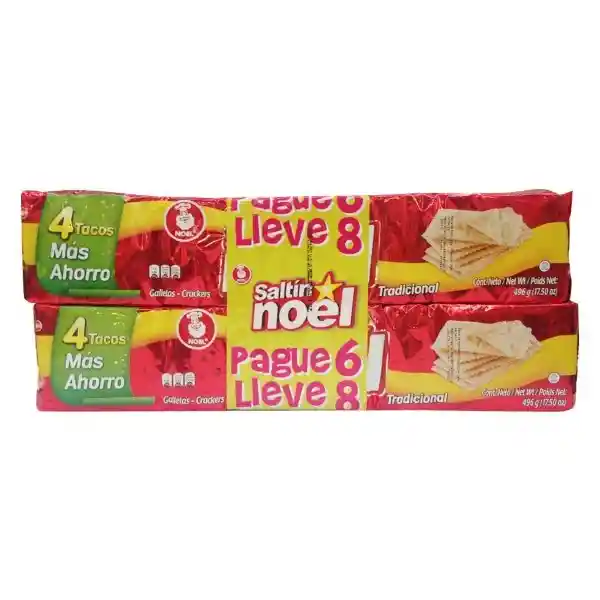 Noel Galleta Saltín Pague 6 Lleve 8 Tacos