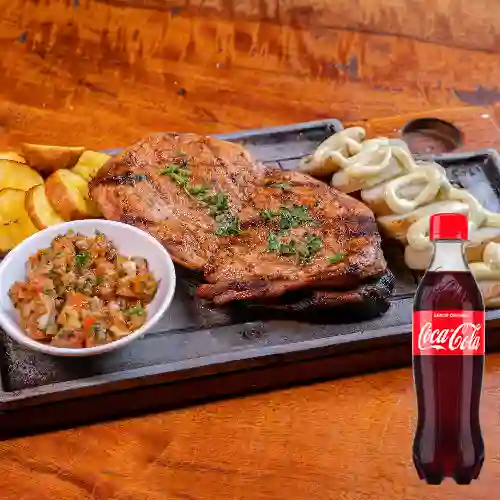 Combo Lomo de Cerdo + Coca Cola 400ml