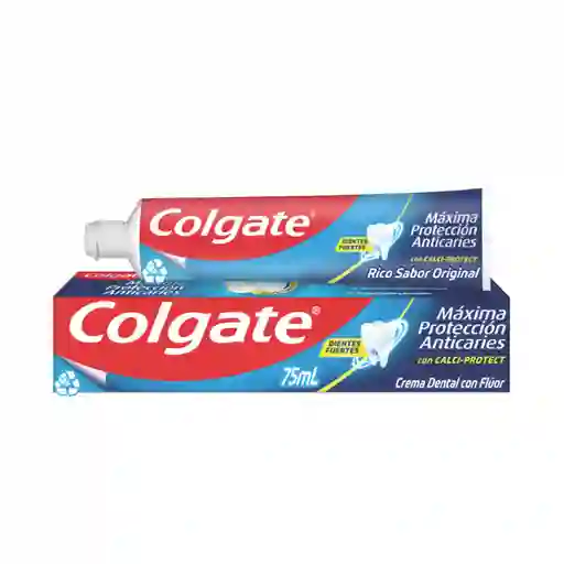 Colgate Crema Dental Máxima Protección Anticaries 75 mL