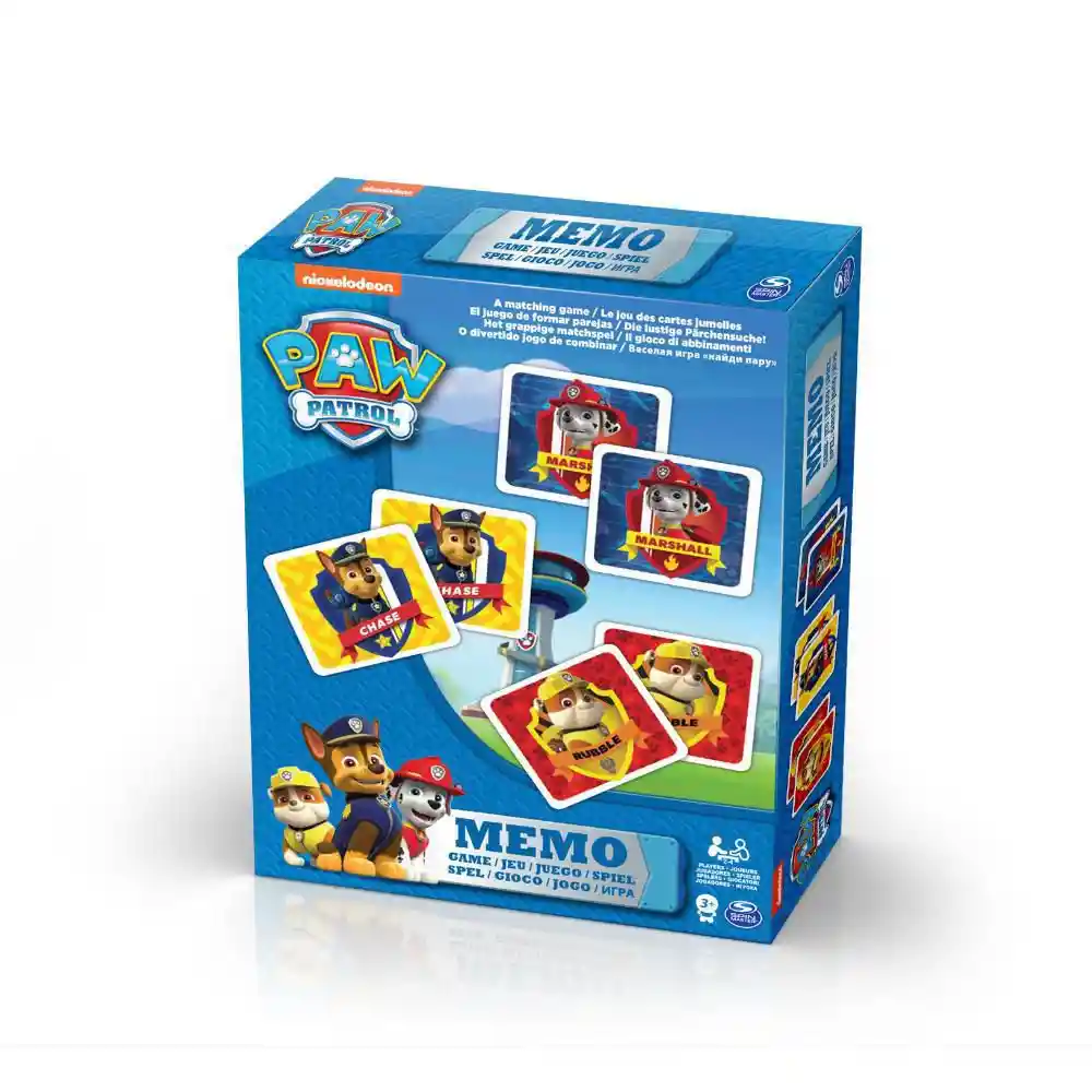 Spin Master Juego de Mesa Paw Patrol Juego de Memoria 48 Piezas