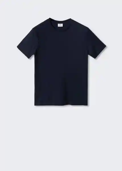 Camiseta Cherlo Navy Talla XS Hombre Mango