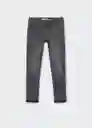 Jeans Simon Tejano Gris Talla 14 Niños Mango