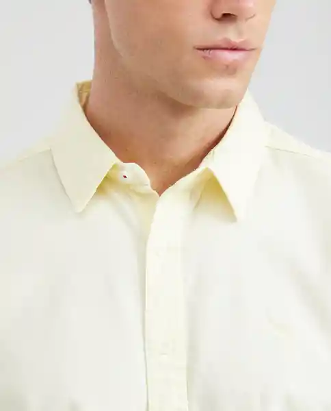 Camiseta Dyed Twill Amarillo Pastel Claro T. L Chevignon