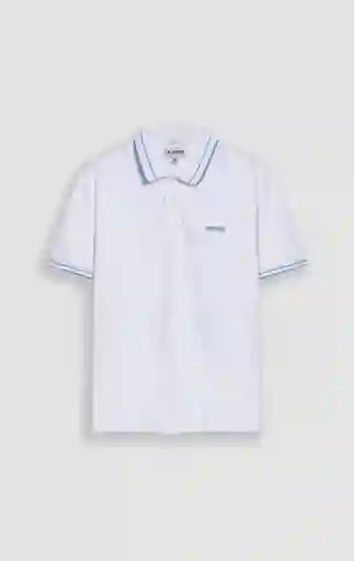 Camiseta Polo Hombre Talla S 802G082_BLA114001 Americanino