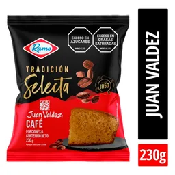 Ponqué Tradición Selecta Café 230 g