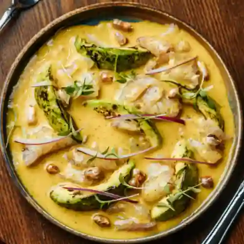 Ceviche de Pescado Blanco y Aguacate