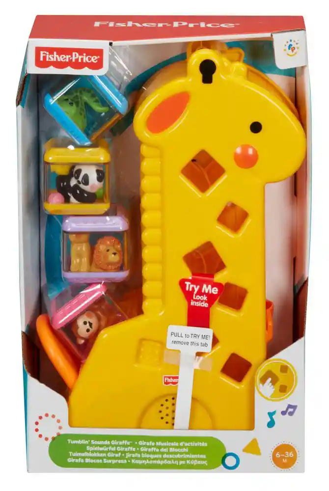 Fisher-Price Jirafa Bloque Sorpresa