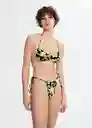 Braga Lilo Negro Talla M Mujer Mango