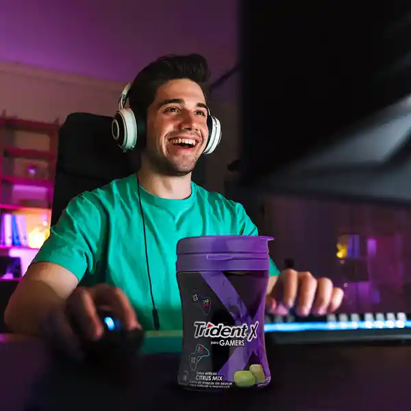 Trident Chicles X Gamers Citrux Mix