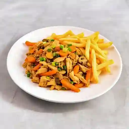 Chop suey de pollo
