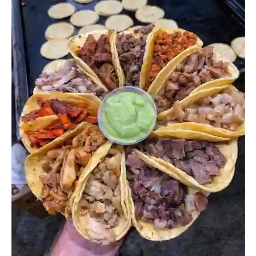Tacos Tradicionales desde 3 Uniudades