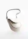 Bolso P Karol Offwhite Talla 99 Mujer Mango