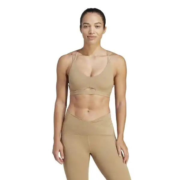 Adidas Brasier Yoga StudioPara Mujer Beige Talla XSac